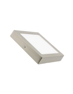 Plafonnier Surface LED Argenté 18W / 22,5CM