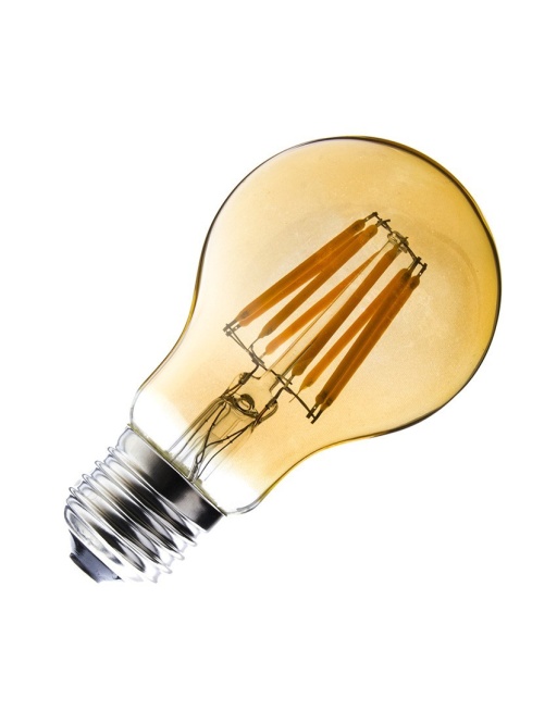 Ampoule LED E27 Variable Filament 6w GOLD