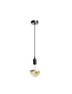 Lampe suspendue Retro Bronze / Or / Noir