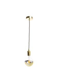 Lampe suspendue Retro Bronze / Or / Noir