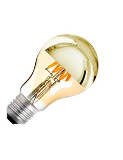 Ampoule LED E27 Variable Filament 6w GOLD REFLECT