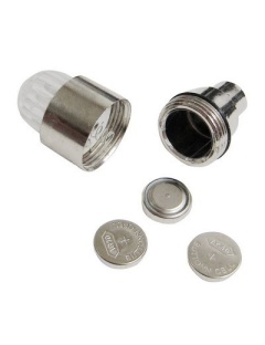 Pack 2 x Bouchons de valve LED