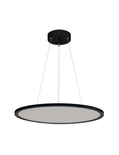 Dalle LED Ronde Noire 60 cm...