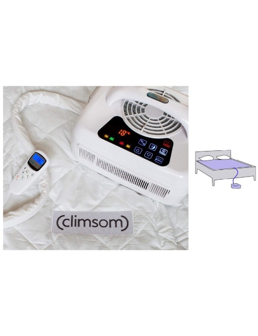 Sur-matelas CLIMSOM Thermorégulé Double