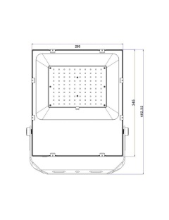 Projecteur LED 100W PRO