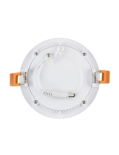 Dalle LED Ronde Extra-Plate 6W Coupe Ø 110 mm