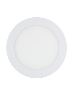 Dalle LED Ronde Extra-Plate 12W Coupe Ø 155 mm