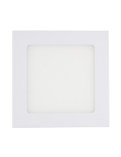 Dalle LED Carrée Extra Plate 18W Coupe 205x205 mm