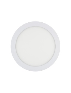 Dalle LED Ronde Extra-Plate 18W Coupe Ø 205 mm