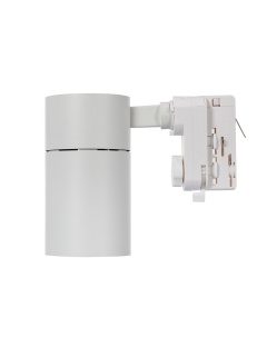 Spot LED New Mallet Dimmable CCT Sélectionnable 20W (UGR 15) pour Rail Triphasé (3 Allumages)