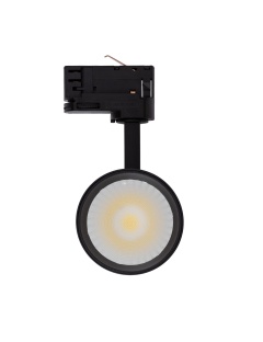 Spot LED New Bertha 30W Noir CCT LIFUD pour Rail Triphasé (3 Allumages)