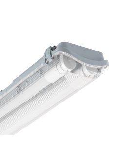 Réglette Étanche IP65 + 2 Tubes LED 150cm Connexion Latérale