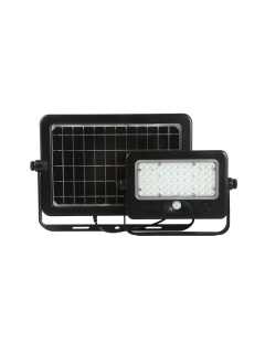 Projecteur LED Solaire 10W IP65 avec Détecteur de Présence PIR et Crépusculaire Panneau Séparé