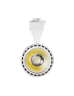 Spot LED Bron 20W Blanc pour Rail Monophasé