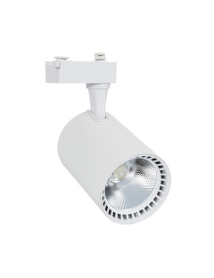 Spot LED Bron 40W Blanc pour Rail Monophasé