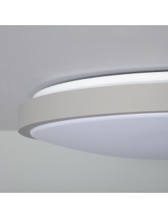 Plafonnier LED Rond Métal 24W CCT Sélectionnable Bari Ø500 mm