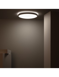 Plafonnier LED Rond Métal 24W CCT Sélectionnable Bari Ø500 mm