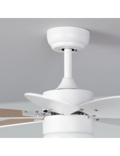 Ventilateur de Plafond LED Orion Blanc 81cm Moteur DC