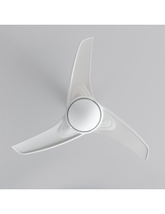 Ventilateur de Plafond LED Aran Blanc 107cm Moteur DC