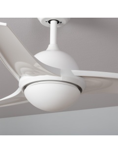 Ventilateur de Plafond LED Aran Blanc 107cm Moteur DC