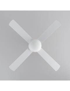 Ventilateur de Plafond LED Baffín Blanc 132cm Moteur DC