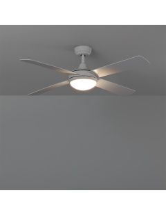 Ventilateur de Plafond LED Baffín Blanc 132cm Moteur DC