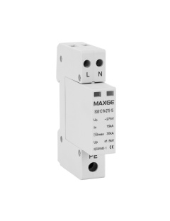 Parafoudre MAXGE 1P+N-Clase II-30kA-15kA-1,5kV