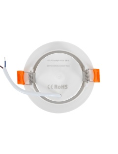 Spot Downlight LED COB Solid Orientable Rond Blanc 5W Coupe Ø75mm