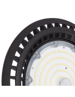 Cloche LED Industrielle - HighBay UFO Solid PRO 200W 150lm/W Dimmable 1-10V