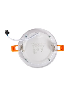 Dalle LED Ronde 6W SwitchCCT Sélectionnable Coupe Ø 110mm Dimmable Compatible avec Télécommande RF V.2