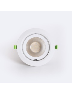 Spot Downlight LED Orientable Rond 60W 120 lm/W No Flicker