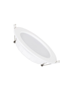 Dalle LED Ronde Dimmable Slim 6W Coupe Ø 90mm