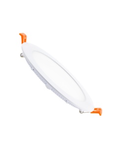 Dalle LED Ronde Extra-Plate 12W Coupe Ø 155 mm