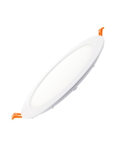 Dalle LED Ronde Extra-Plate 15W Coupe Ø 185 mm