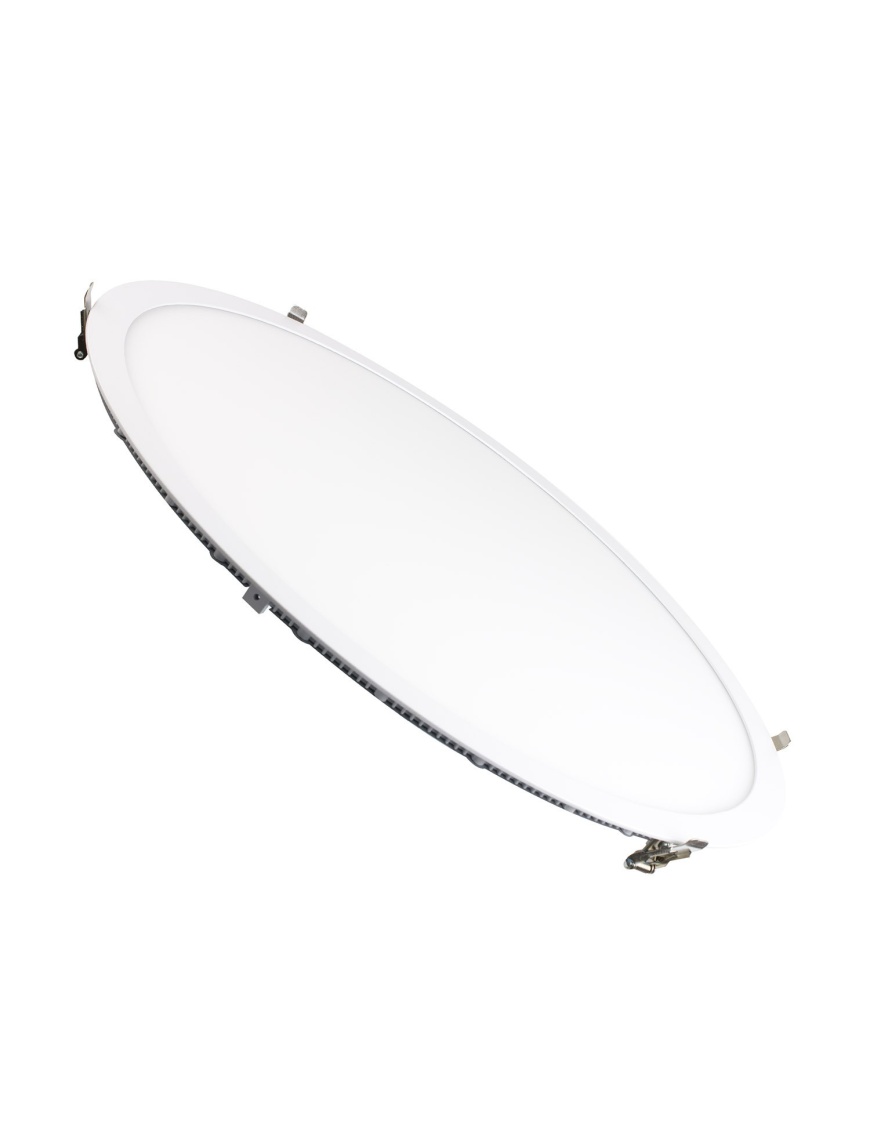 Dalle LED Ronde Extra-Plate 48W Coupe Ø 585 mm