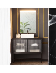 Miroir Salle de Bain avec Éclairage LED Anti-buée Jannada 85x60 cm