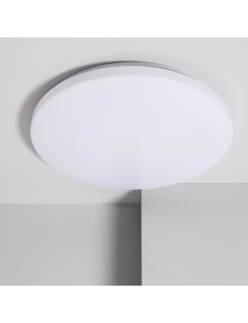 Plafonnier LED Extérieur 18W Rond avec Détecteur de Mouvement Radar Ø300 mm