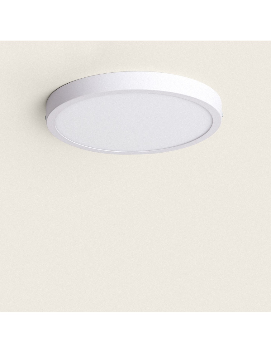 Plafonnier LED Rond 24W Extra-Plat CCT Sélectionnable Ø280 mm