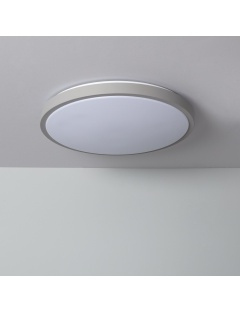 Plafonnier LED Rond Métal 24W CCT Sélectionnable Bari Ø500 mm