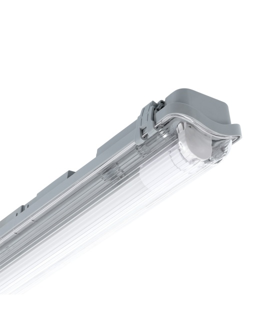 Réglette Étanche IP65 Slim pour Tube LED 120cm Connexion Latérale