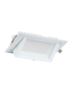 Spot Downlight LED Rectangulaire Orientable 38W  130 lm/W LIFUD