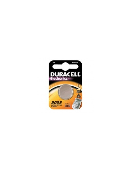 Pile Bouton DURACELL CR2025 165 mAh