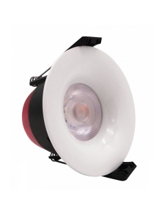 Spot Downlight LED Rond Dimmable CCT Sélectionnable 8W IP65 Coupe Ø70mm