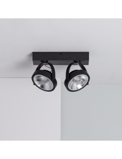 Spot LED 30W CREE en Saillie Orientable AR111 Dimmable Noir