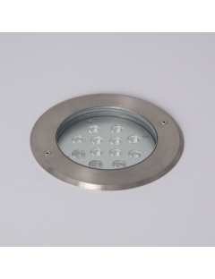 Spot LED Extérieur 12W Inox Encastrable au Sol