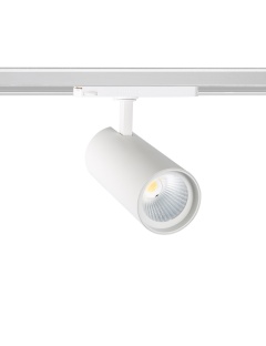 Spot LED New d'Angelo 40W Blanc CRI90   pour Rail Triphasé (3 Allumages)