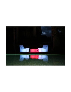 Fauteuil LED RGBW Tarida Solar + Baterry Smarttech