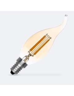 Ampoule LED Filament E14 4W 470 lm Dimmable T35 Gold