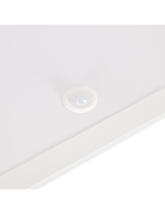 Panneau LED 60x60 cm 40W 4800lm Dimmable CCT Sélectionnable Détecteur de Présence PIR avec Télécommande