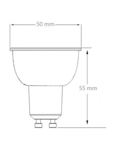 Spot LED GU10 5W 450 LM